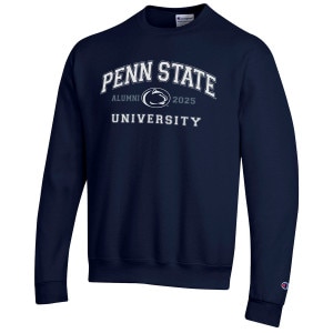 navy crew neck sweatshirt Penn State University Alumni 2025